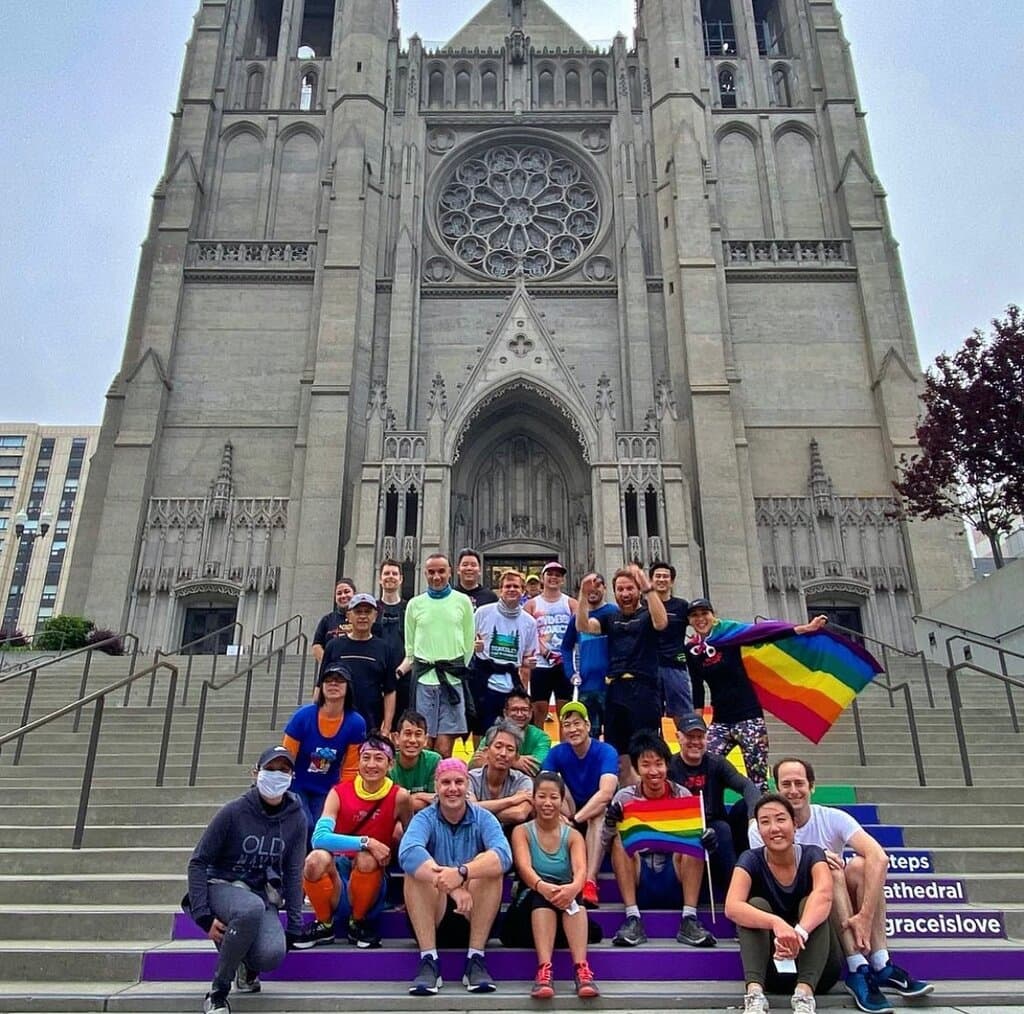 For over 100 years Grace Cathedral has been a voice of social justice for the community of San Francisco.  We continue to advocate for justice and equality for all. 
photo courtesy of: werunsf.org