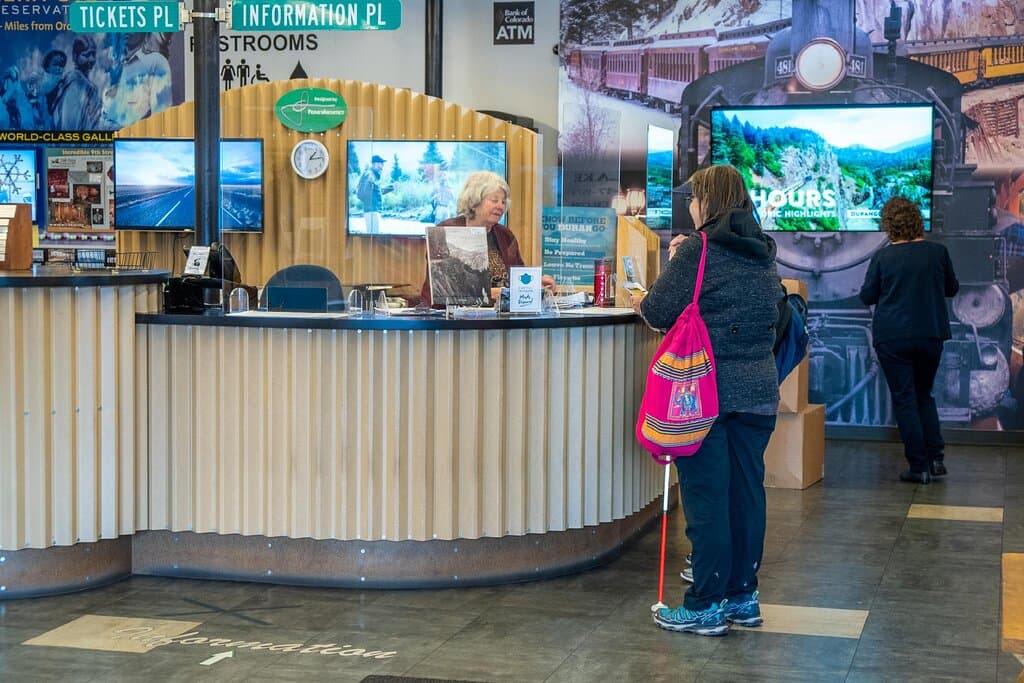 Reception Desk area