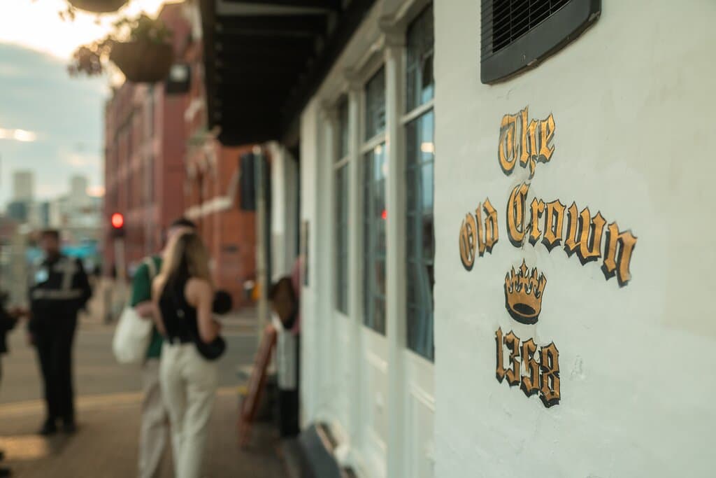 Outside of The Old Crown