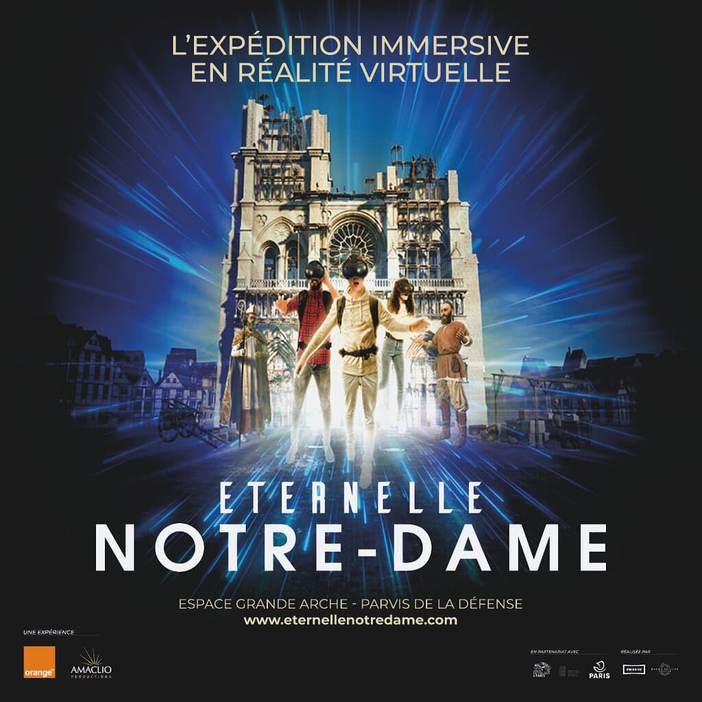 Éternelle Notre-Dame, l'expédition immersive en réalité virtuelle ! (c) Amaclio Productions