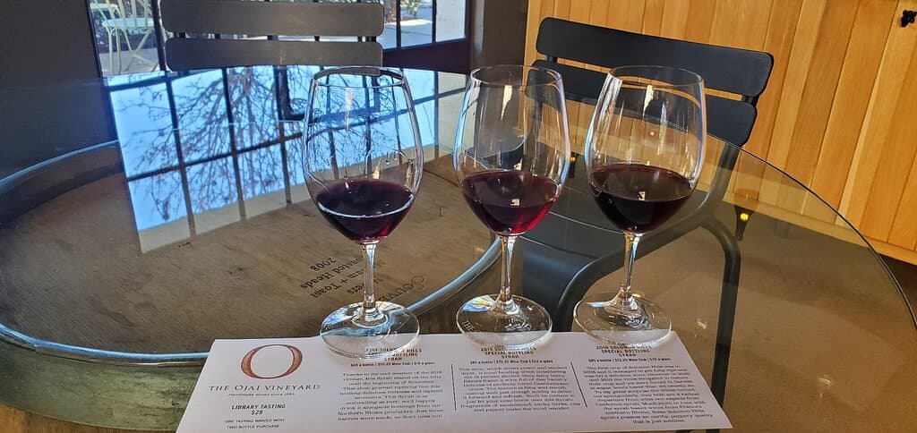 Excellent reds here. Especially the Library Wines Flight.