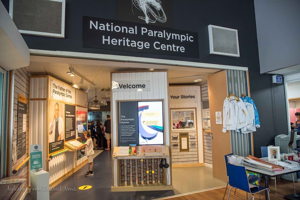 Entrance to the National Paralympic Heritage Centre