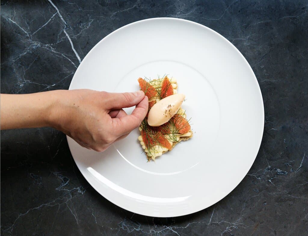 Grapefruit, Weisse Schokolade, Zatar