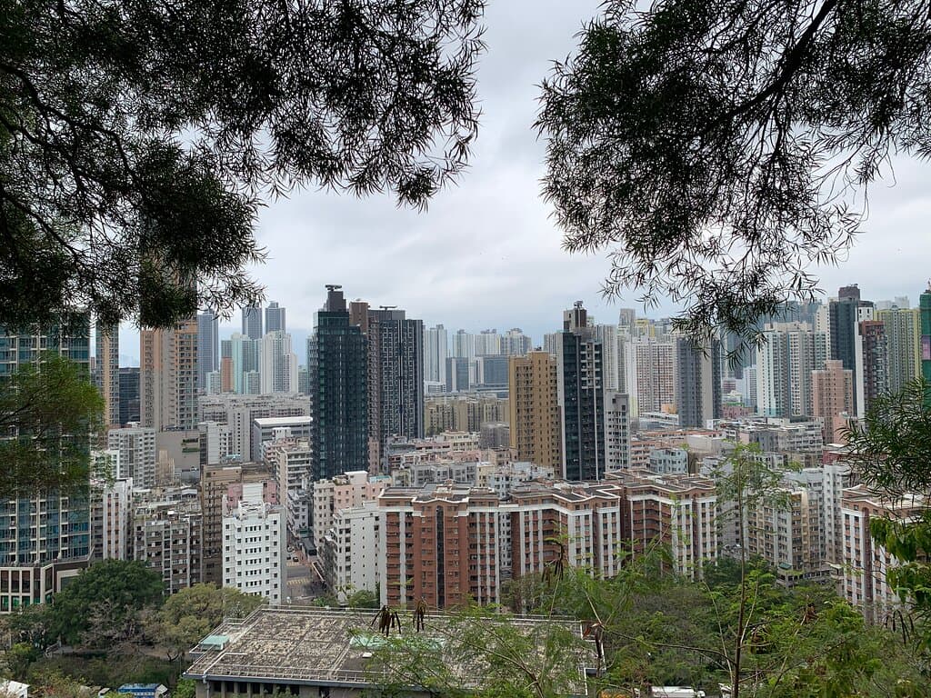 Garden Hill (Sham Shui Po)  - views 