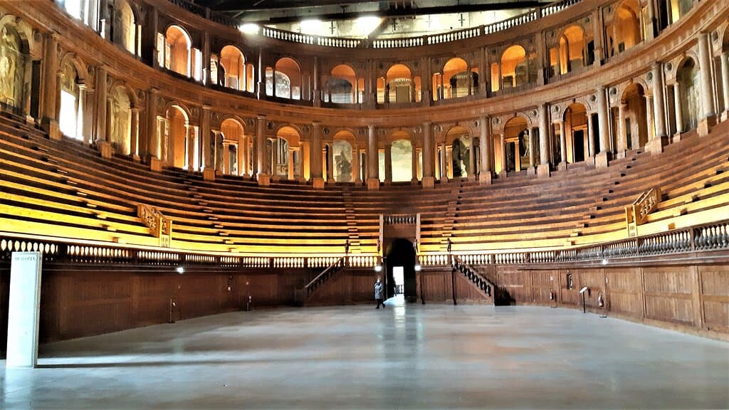 veduta sull'ingresso