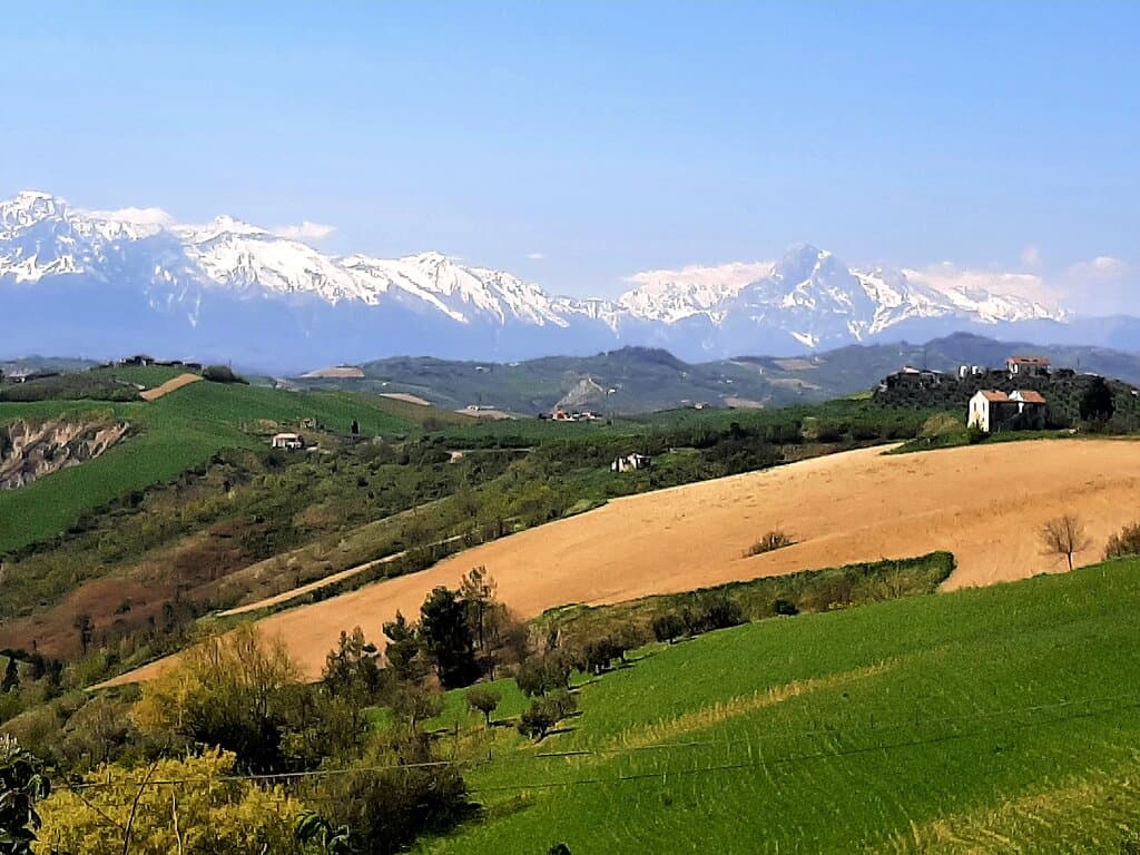 Il paesaggio intorno ad Atri