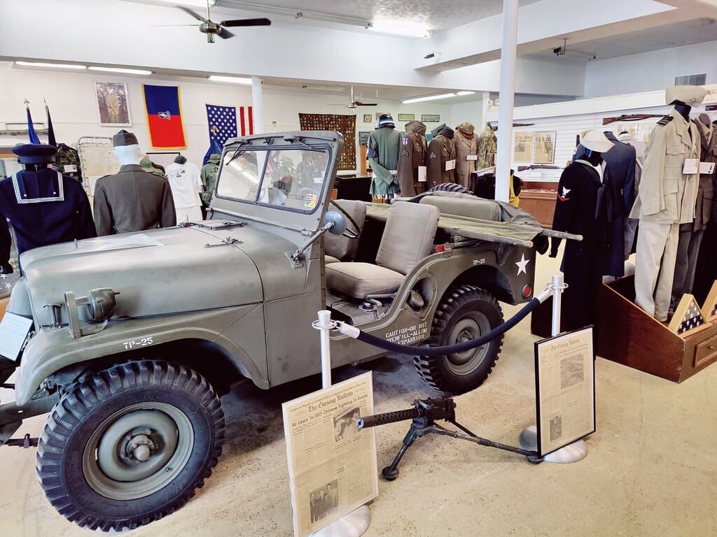 1953 Willys Jeep
WWII Era behind it