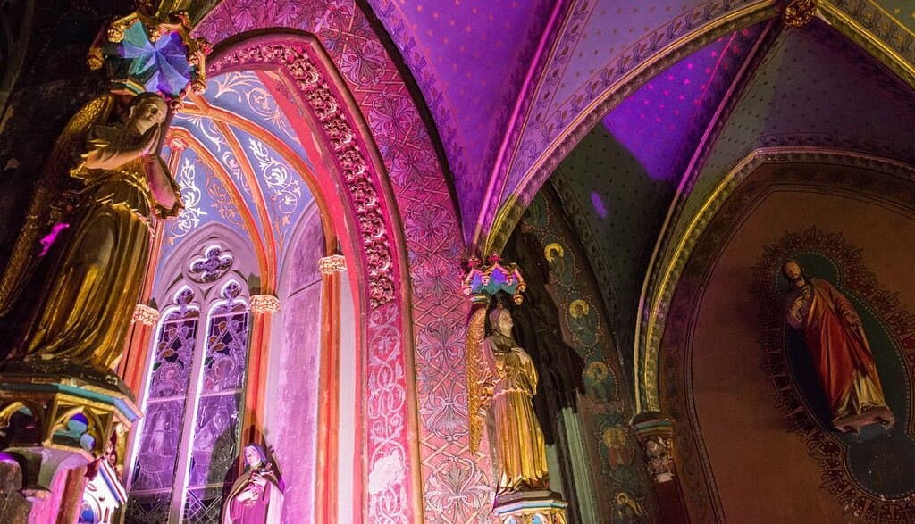 La Chapelle néogothique © Benoît Facchi