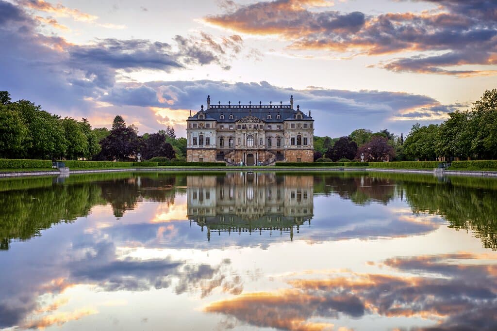 Palais und Palaisteich im Großen Garten Dresden (Foto: DDpix)