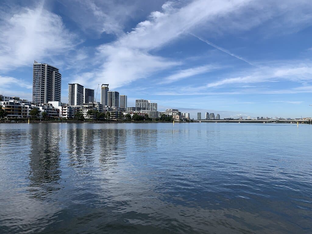 Olympic Park Ferry Terminal.