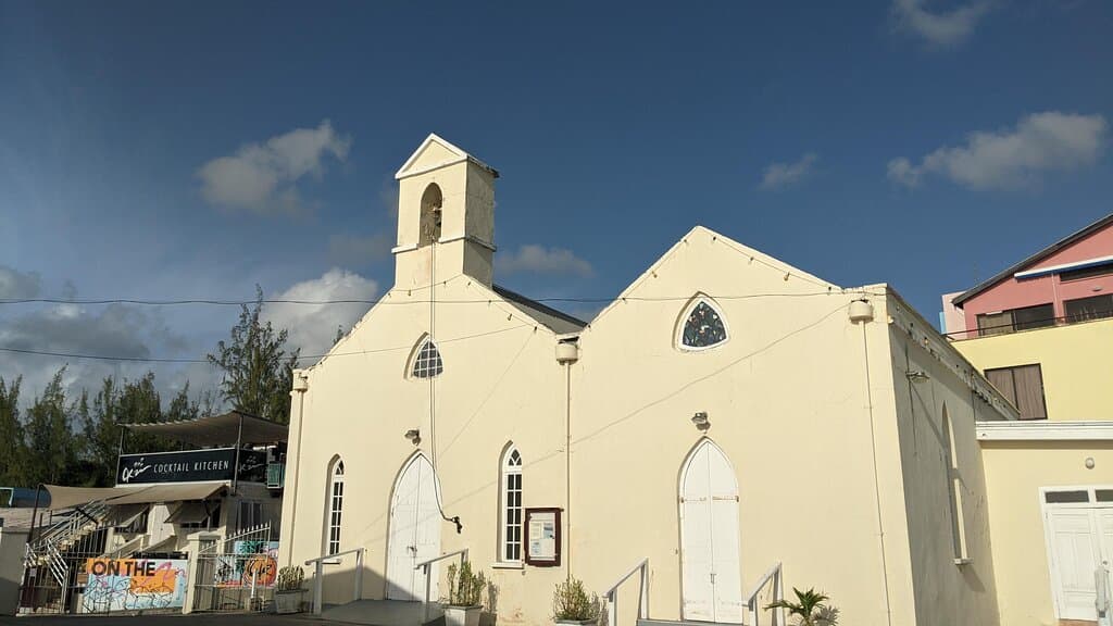 Front of St. Lawrence by the Sea.