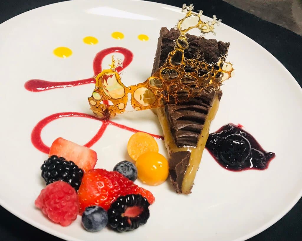 Chocolate & Salted Caramel Tart