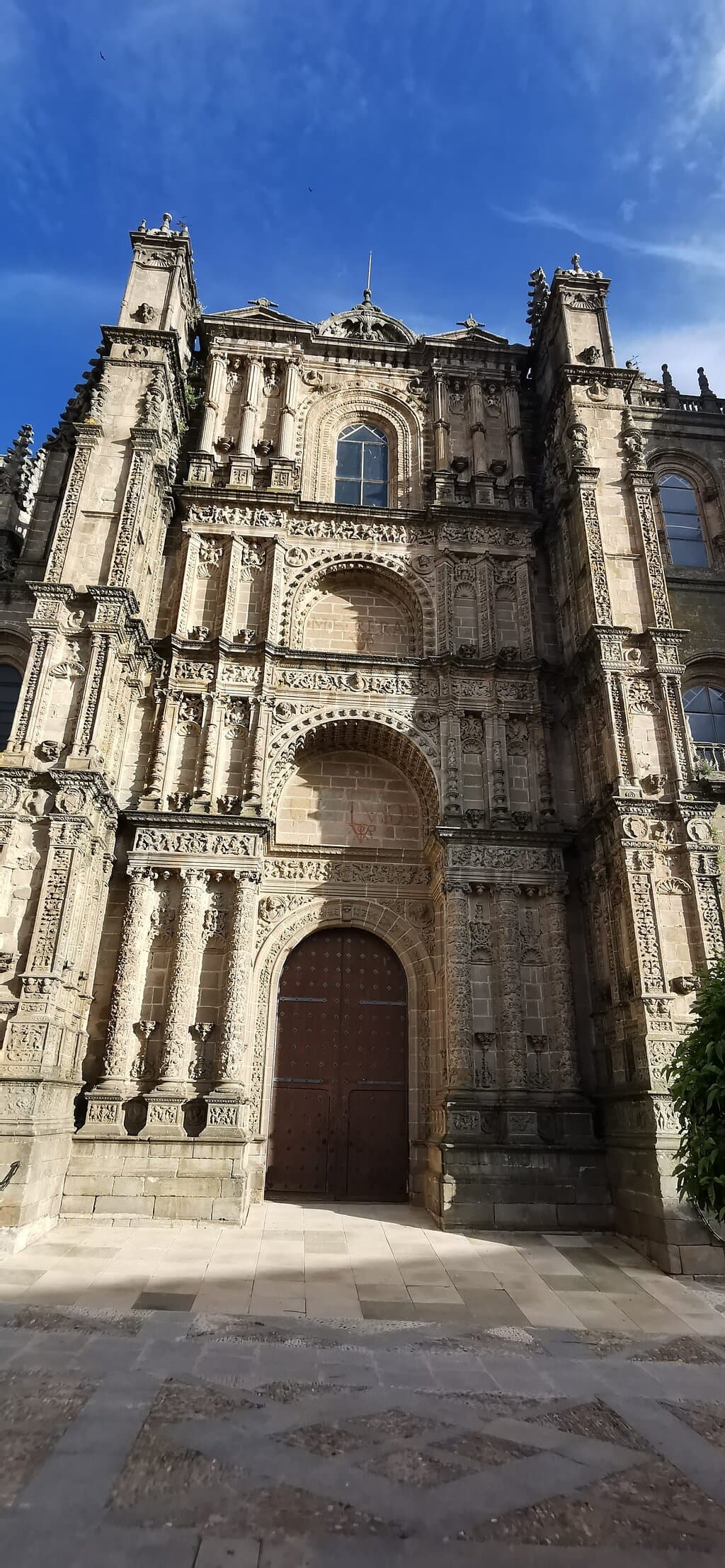 Fachada renacentista de la Catedral de Plasencia.