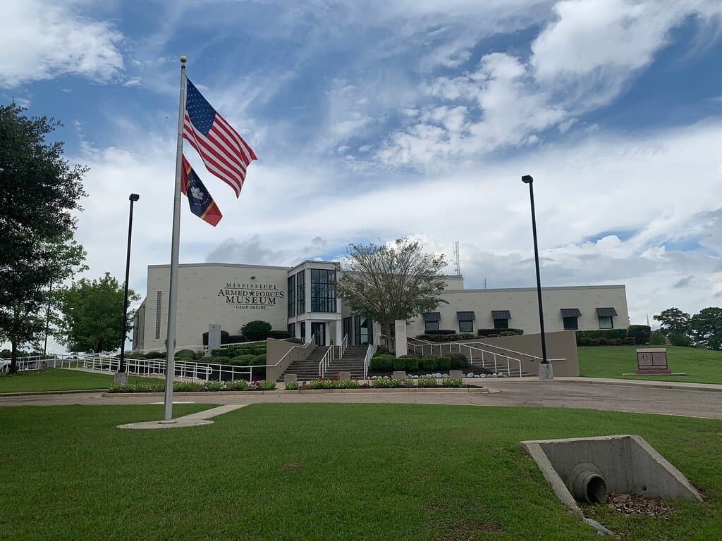 Mississippi Armed Forces Museum front