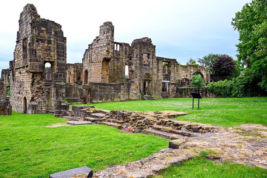 Cluniac monastery founded in the 12th century