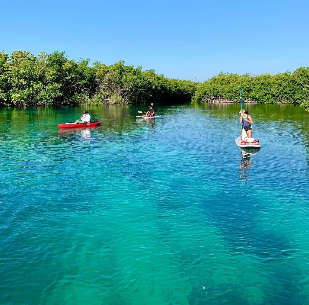 ENJOYING THE CALMESS OF CANCUN