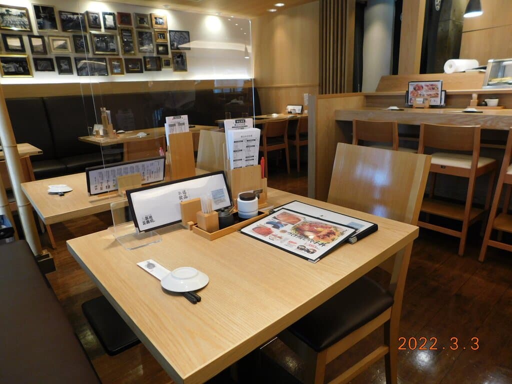 店内（2階）景観一例