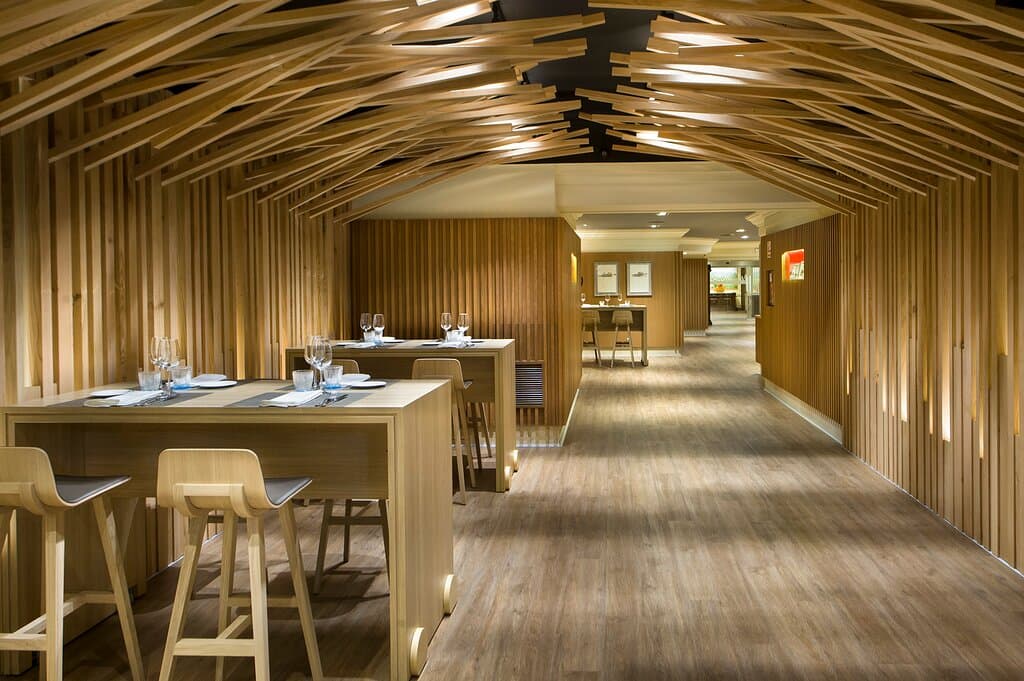 Entrada al restaurante Zaldiaran