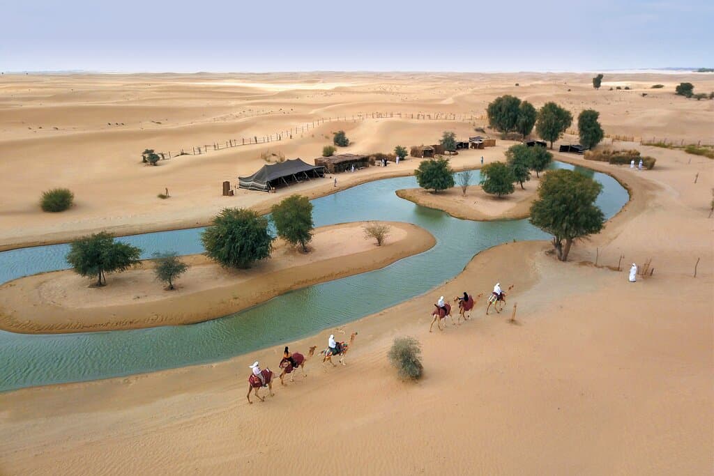 Visit Al Gadaf Oasis