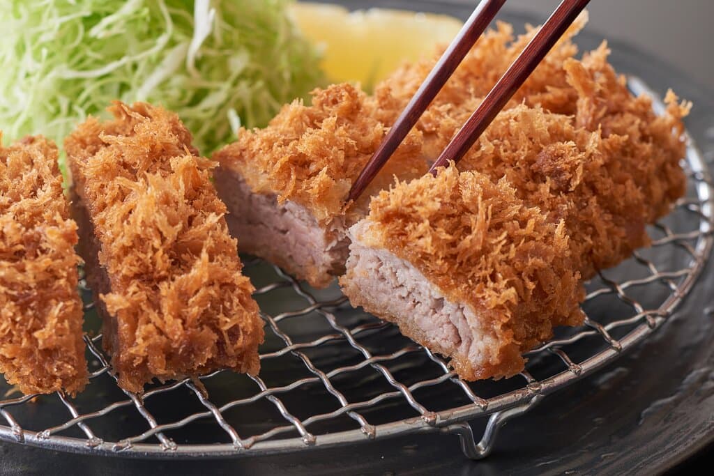箸で切れるやわらかなとんかつ/Tonkatsu/炸猪排