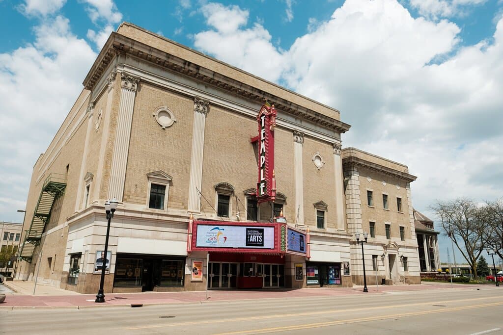 Built in 1927, the historic Temple Theatre is an anchor in downtown Saginaw