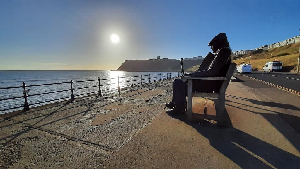 Freddie at sunrise