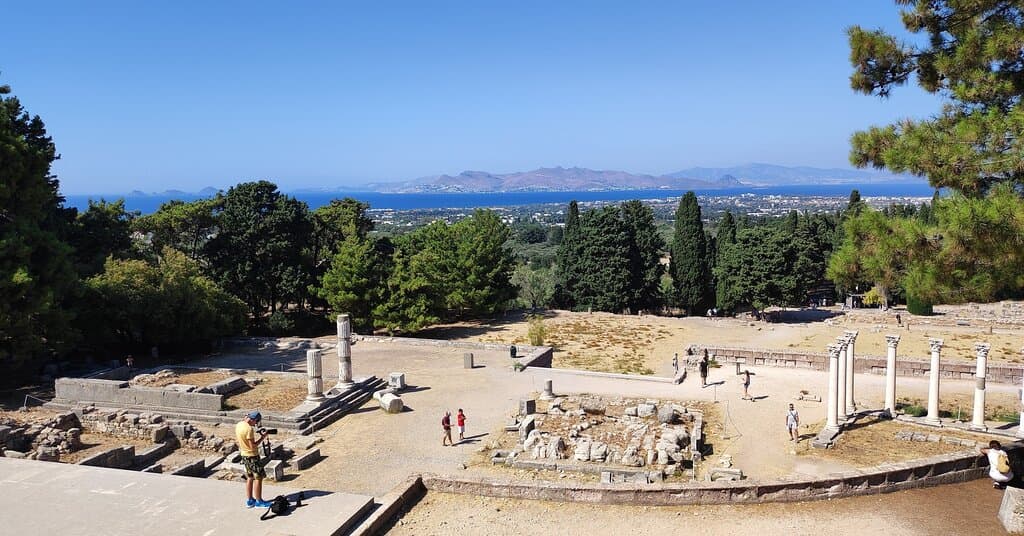 Panoramica dal tempio