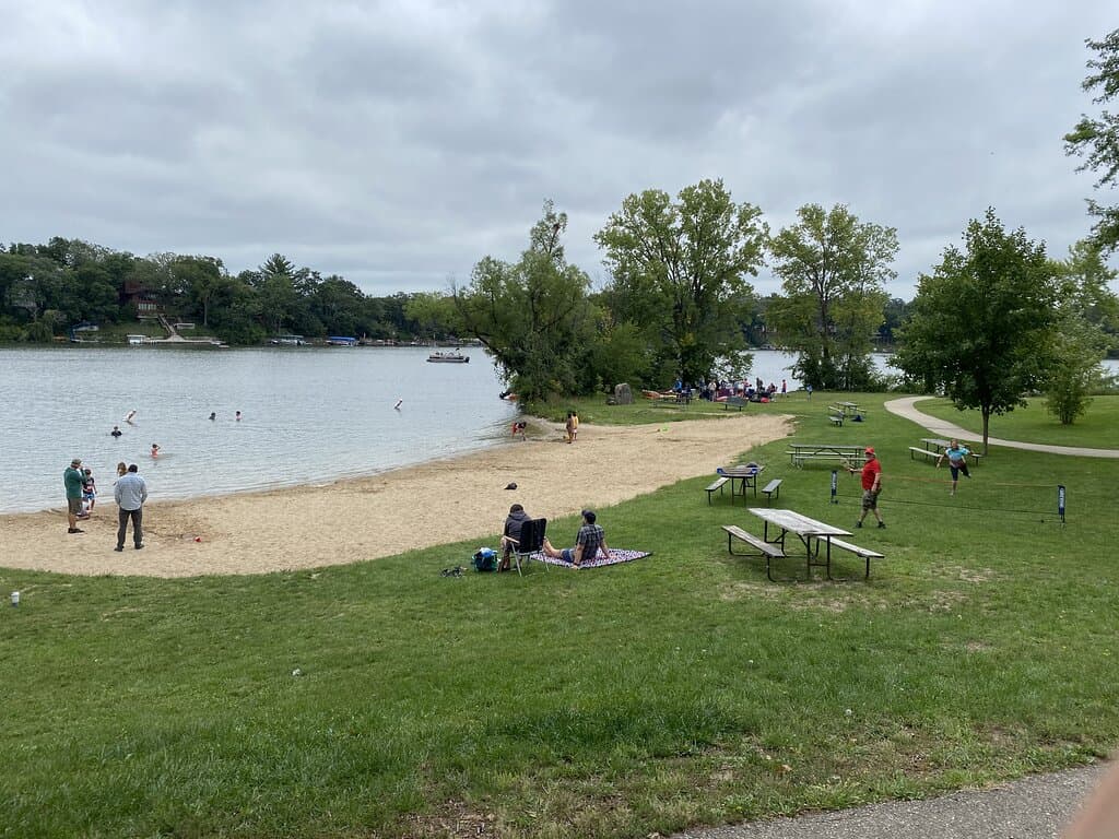 Whitewater Lake beach
