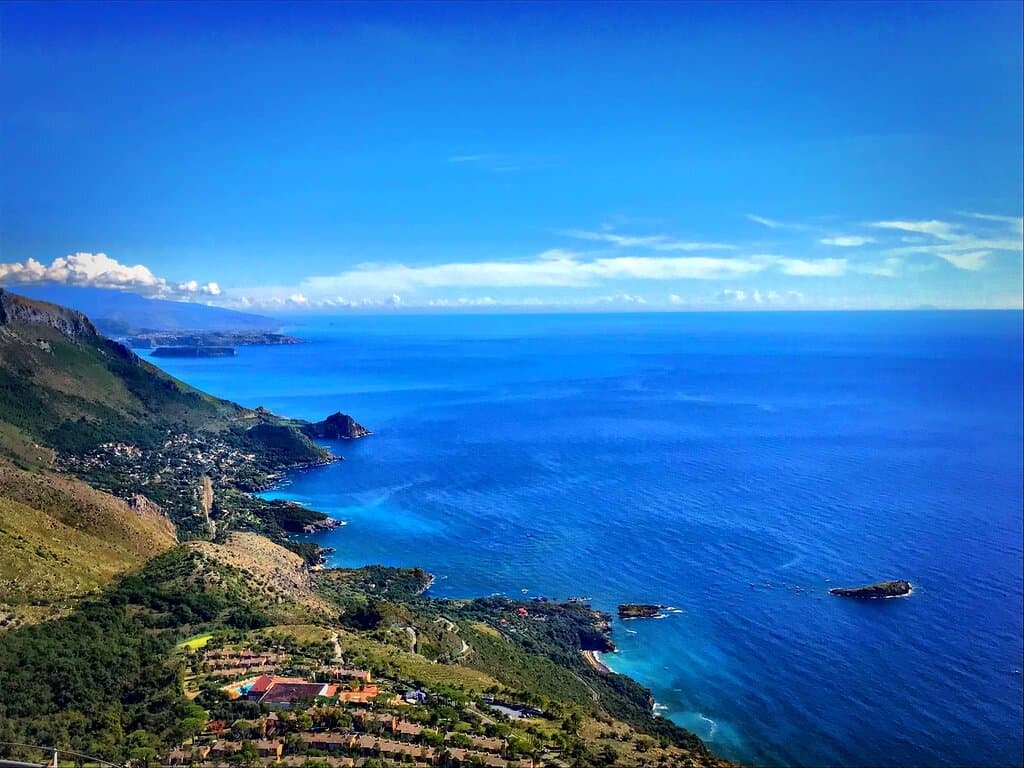 Un pezzo di panorama dal monte