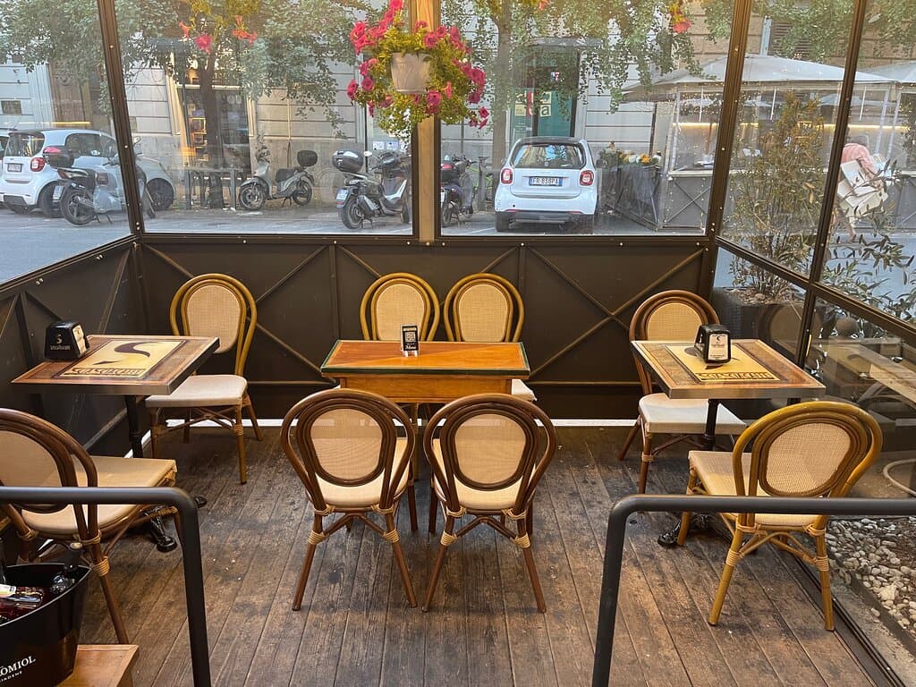 il  dehor di sciascia caffè  1919 una chicca in prati
🌞