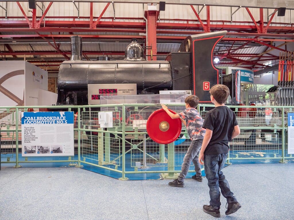 An exhibit at Enginuity