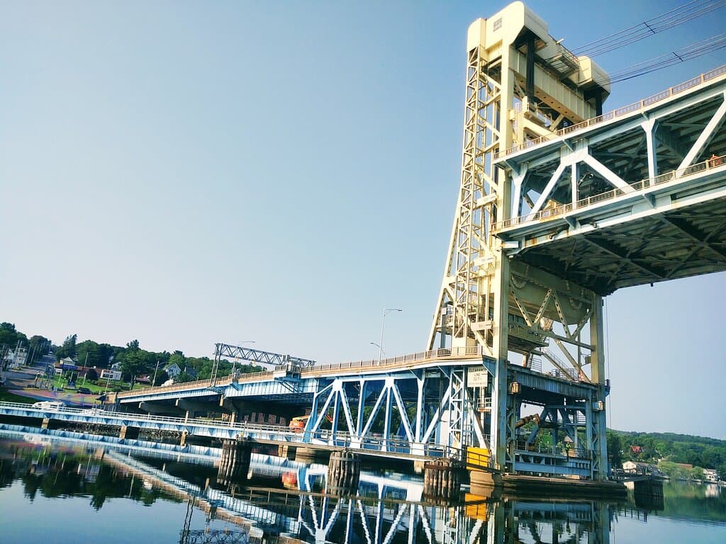 Up up and away.. the portage lift bridge . There's So much history to tell you about 