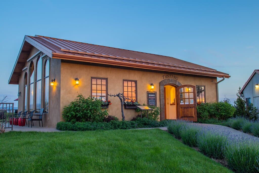 Tasting Room at dusk