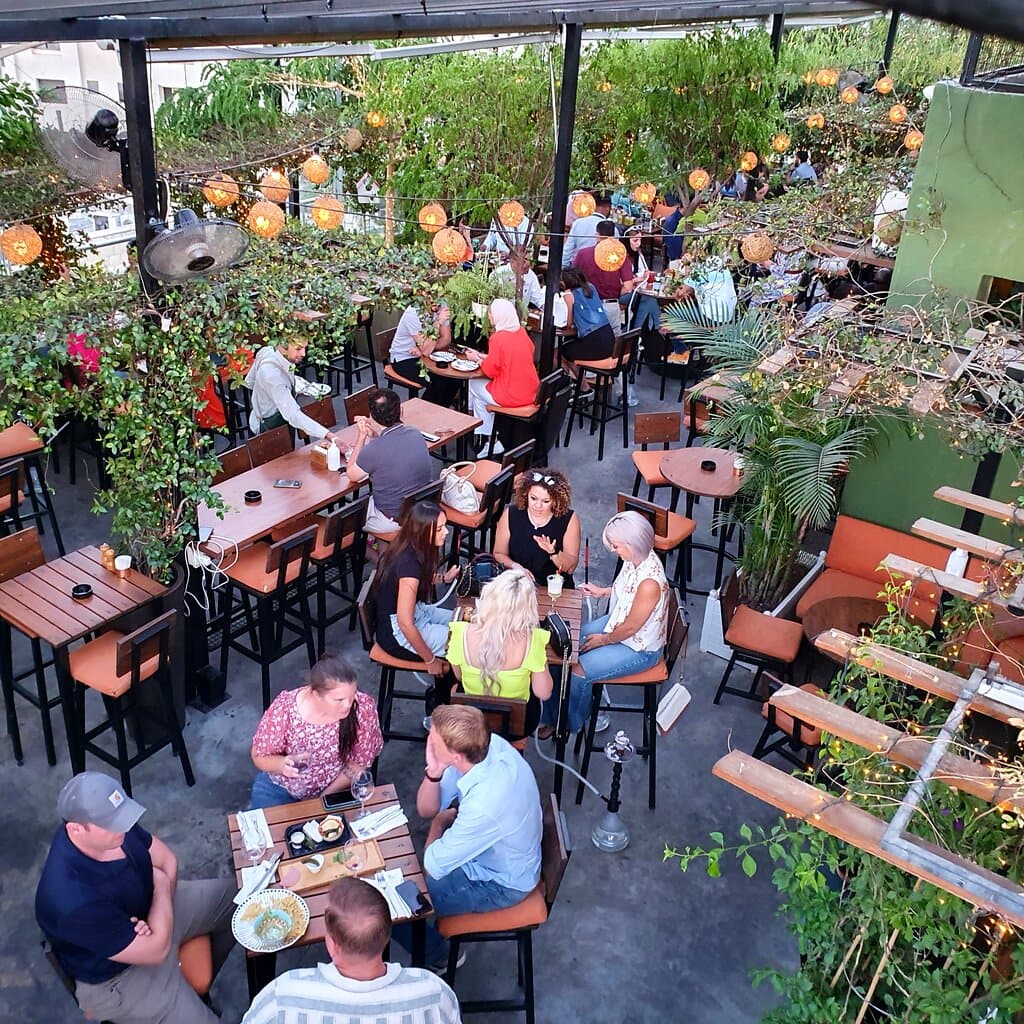 Could afternoon plans be any better?!

Especially when you are embraced by botanical surroundings, perched high under a starlit sky, indulging in swoon-worthy dishes and sipping a unique artisan sundowner with every breeze 🌬

Don't you say yes to that? 
#skyhigh #highview #skyview #starlit #nights #afterwork #afternoontea #afternoonlunch #gardenrooftop #coffee #organicmatcha #sundowners #HighGardenRooftop