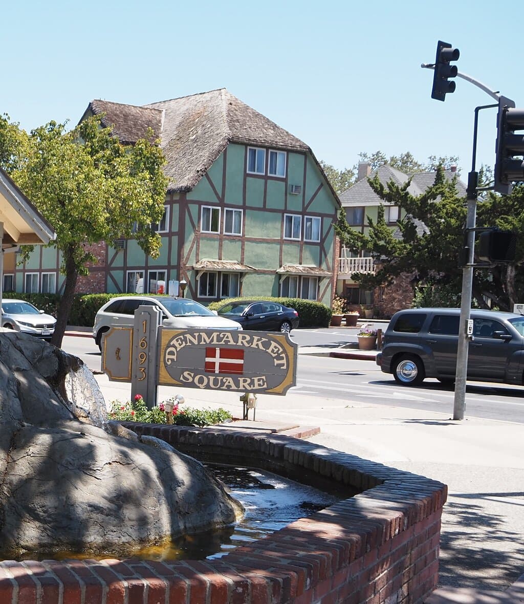 "the Little Mermaid" Fountain en Solvang