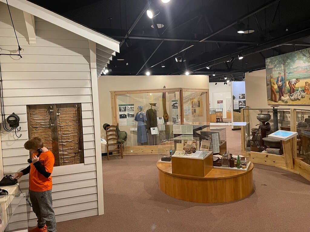 Beautiful grounds and excellent exhibits