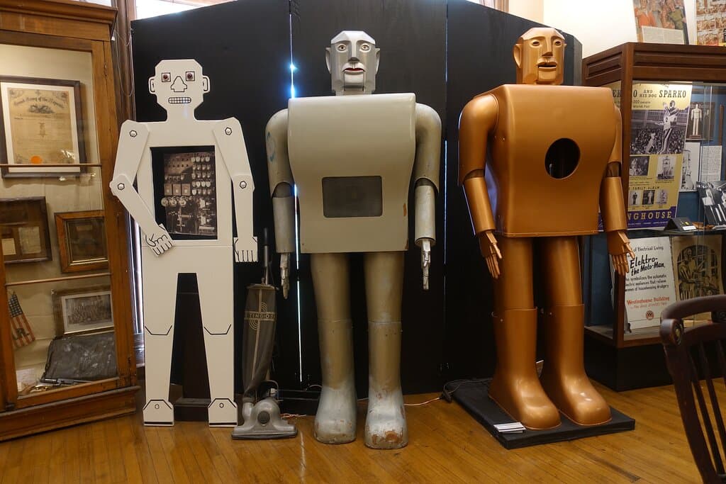 The original Elektro and a a new one made from the same mold