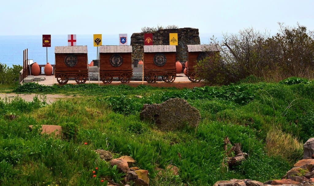 В крепости Алустон