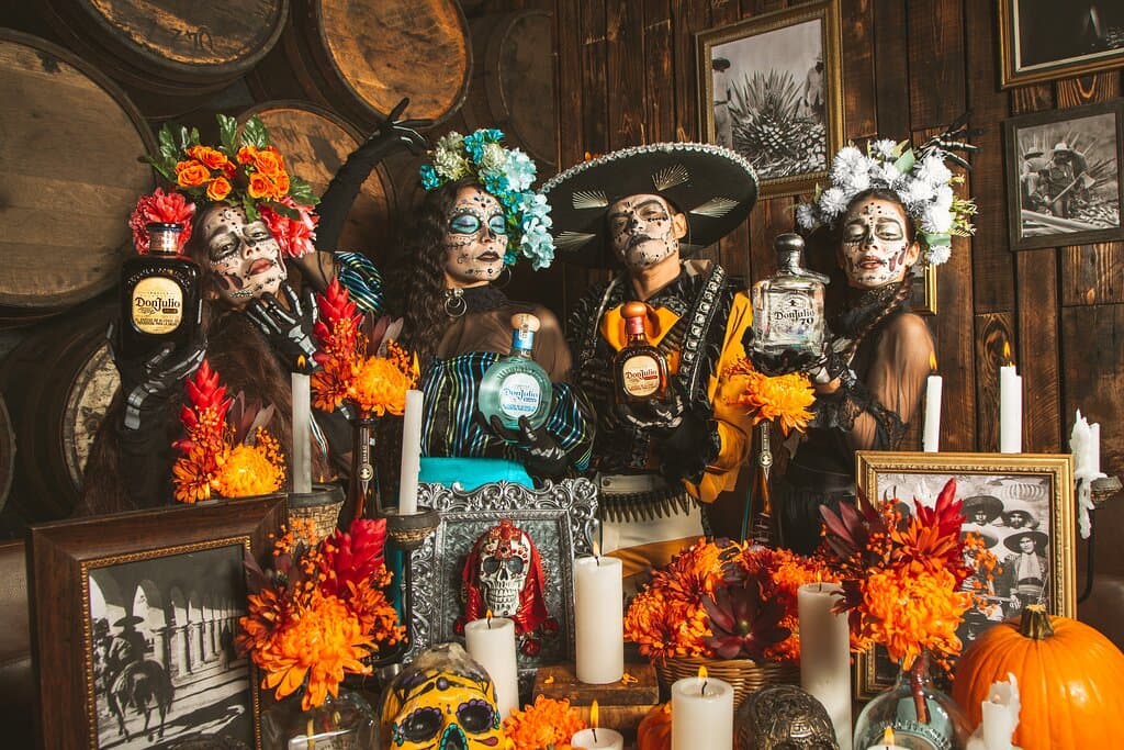 Celebración del Día de Los Muertos con Tequila Don Julio