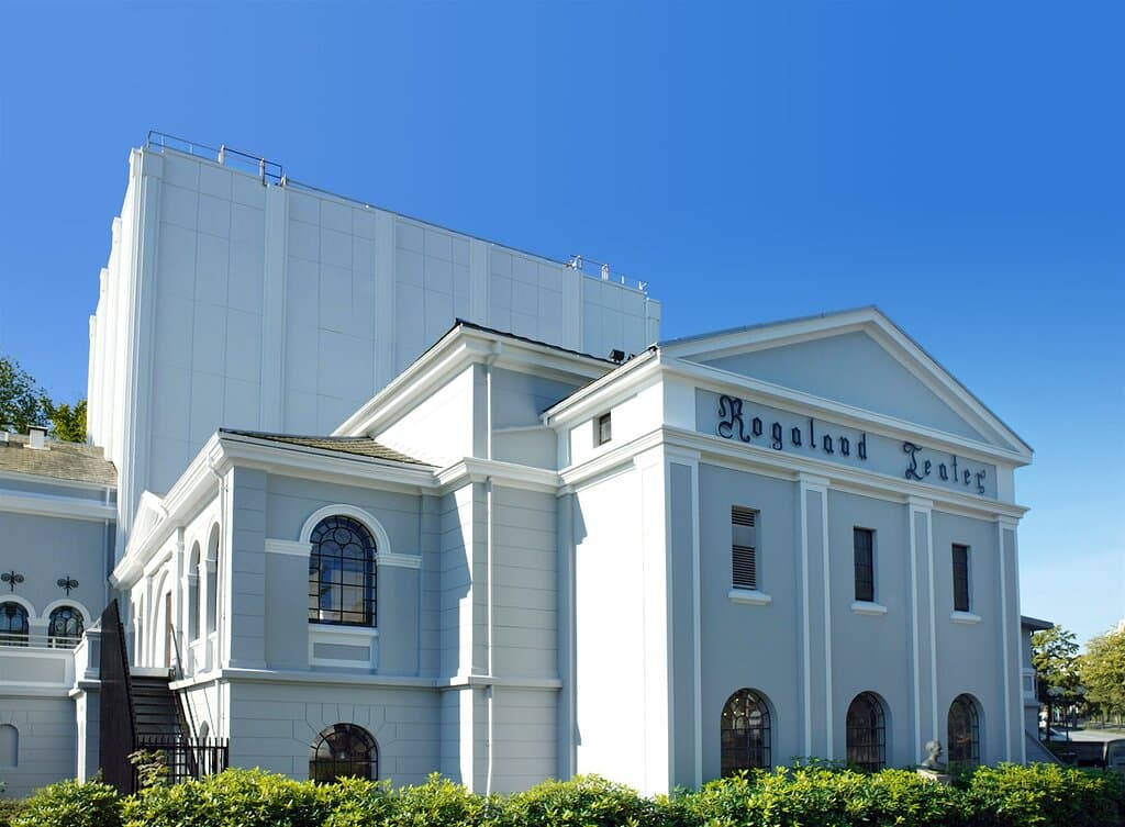 Rogaland Teaters fasade.