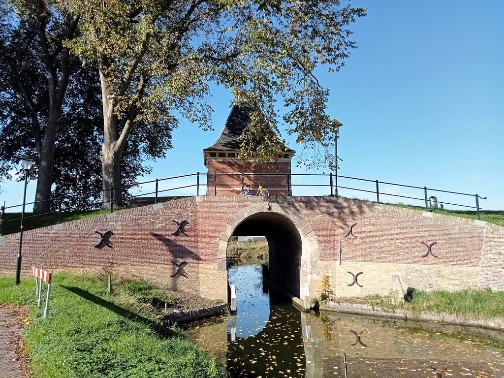 Watergate Boerenboom, Enkhuizen, Netherlands. October 2022.