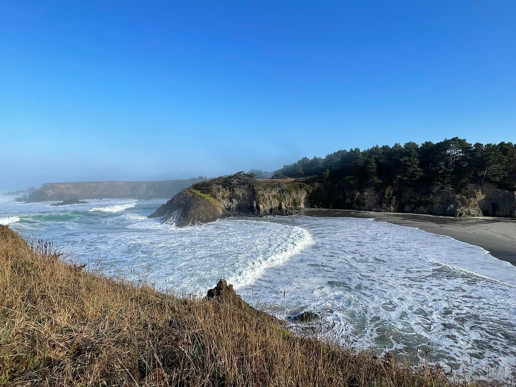 Jug Handle Ecological Staircase Trail‎ in October 2022