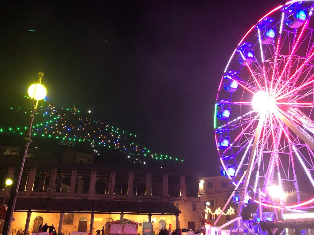 Gubbio Christmas Tree Monte Ingino