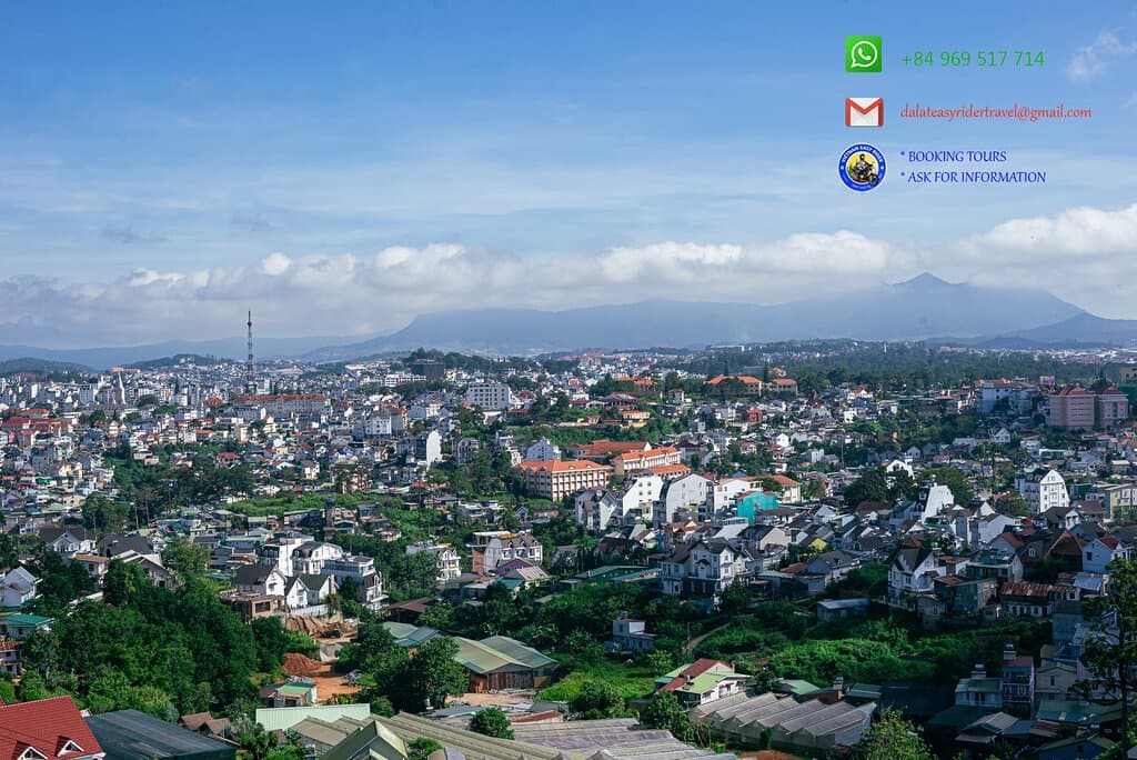 The city view from Robin Hill