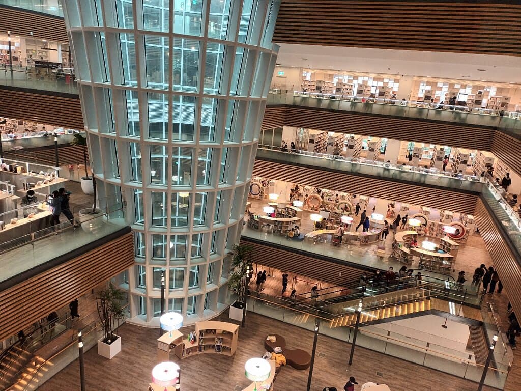 圖書館Layout一景