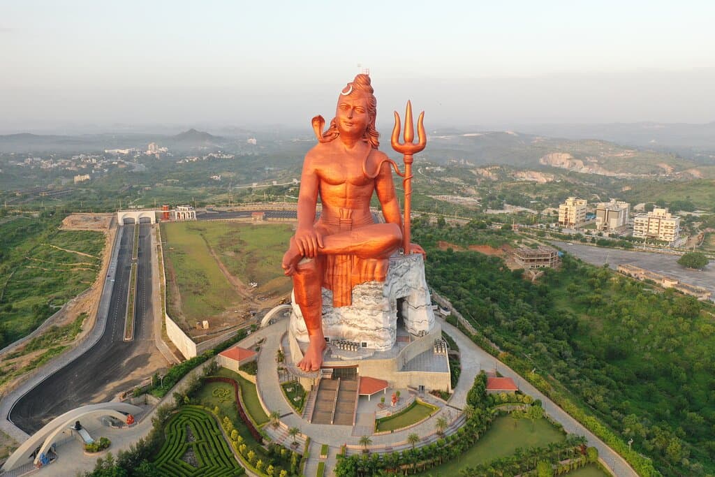 Statue of Belief world tallest 369 feet Shiva Statue
