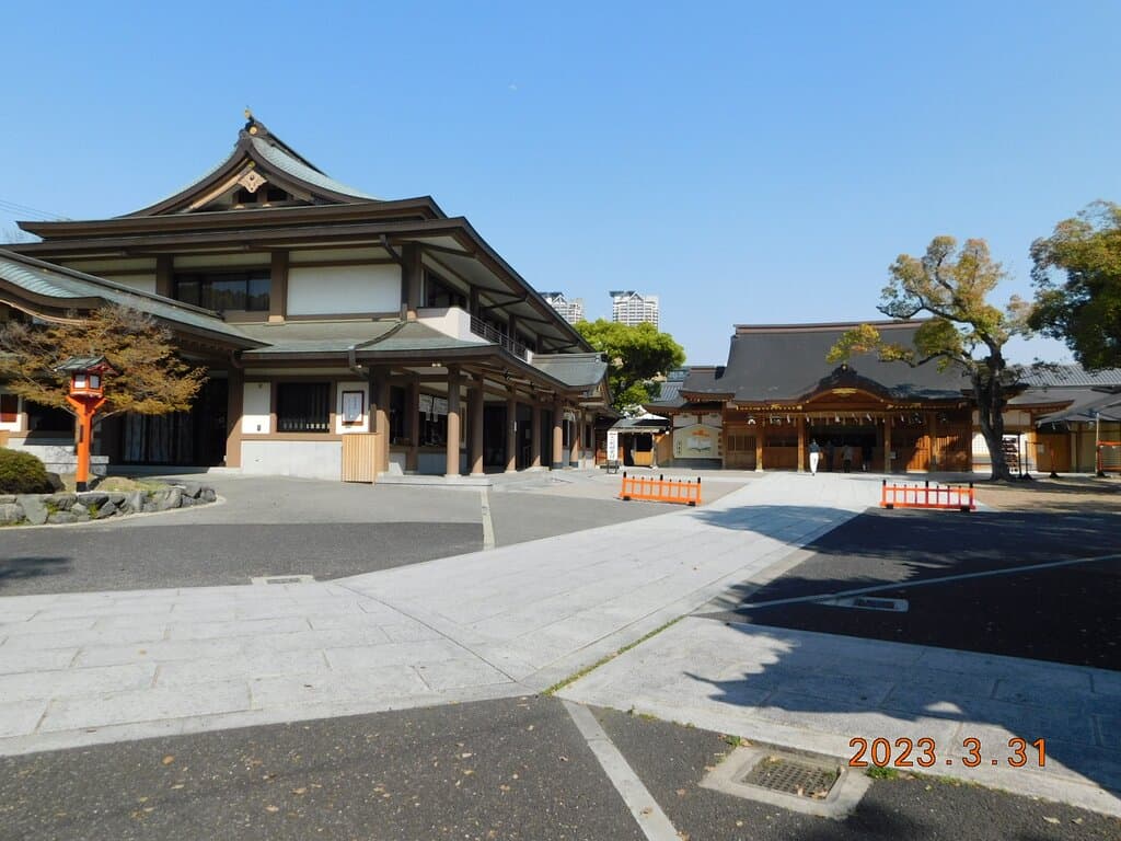 境内景観一例 社殿