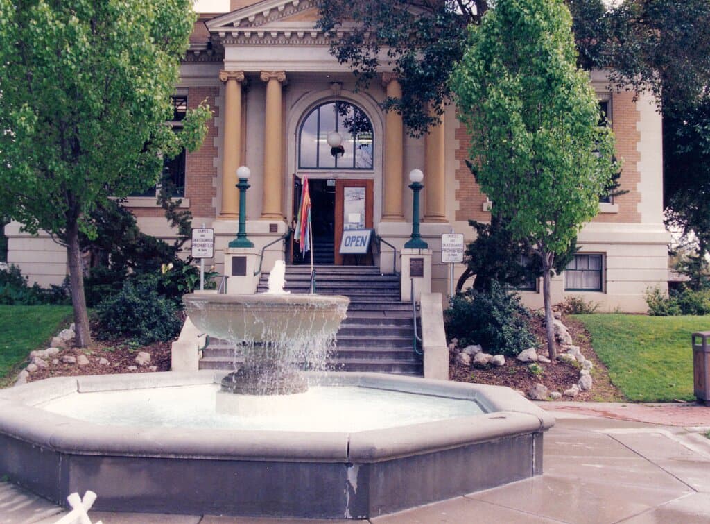 Livermore Heritage Guild History Center is second floor of former Carnegie Public Library Building.