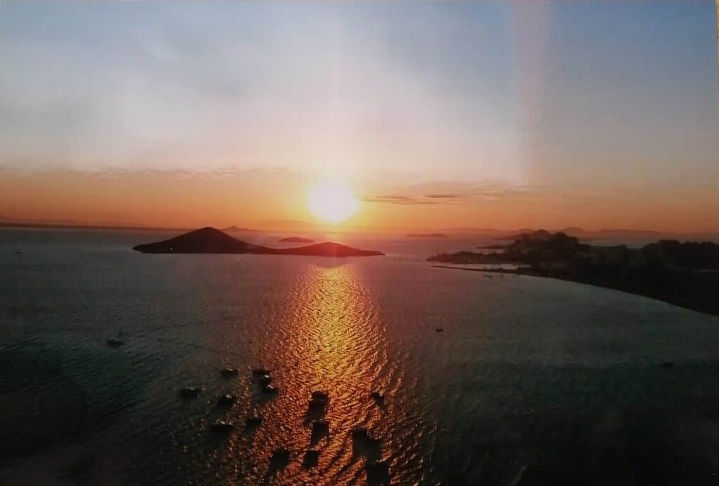 Espectacular atardecer
