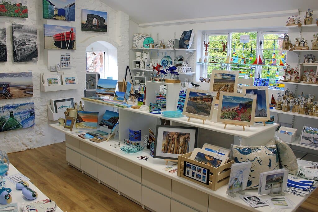 Nautical room - amazing handcrafted items including glassware, driftwood houses, paintings and photographs.